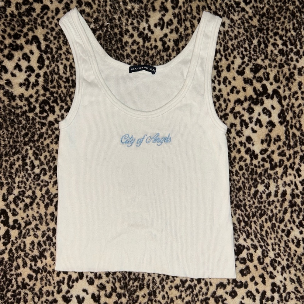 Brandy Melville White Tank Top